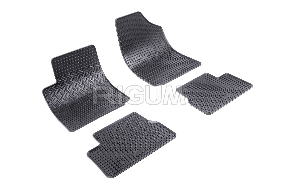 Set 5 covorase auto CITROEN C2 din 2003 - 10.2009, cu covoras tunel median, Caroserie HATCHBACK