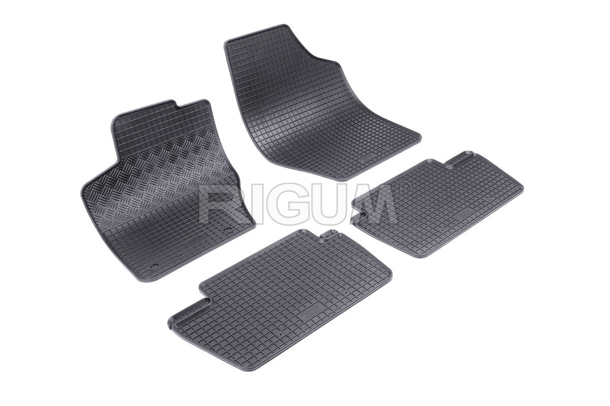 Set 5 covorase auto CITROEN C4 I FABRICATIE 2004 - 2010, cu covoras tunel median, Caroserie COUPE