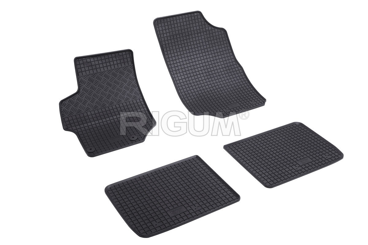 Set 5 covorase auto PEUGEOT 301 din 02.2013 - 2026, cu covoras tunel median, Caroserie SEDAN