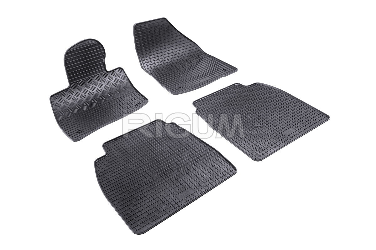 Set 5 covorase auto HONDA CIVIC VIII din 2006 - 2012, cu covoras tunel median, Caroserie HATCHBACK