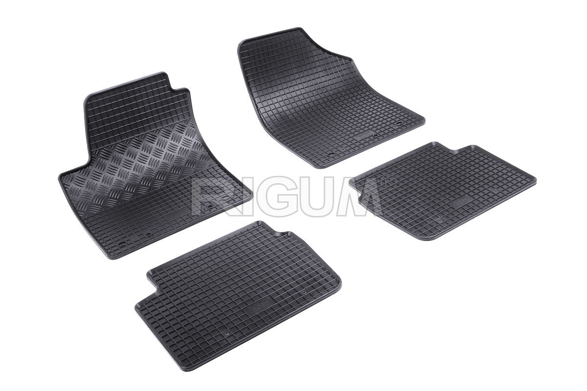 Set 5 covorase auto HYUNDAI I10 I din 2008 - 2013, cu covoras tunel median, Caroserie HATCHBACK