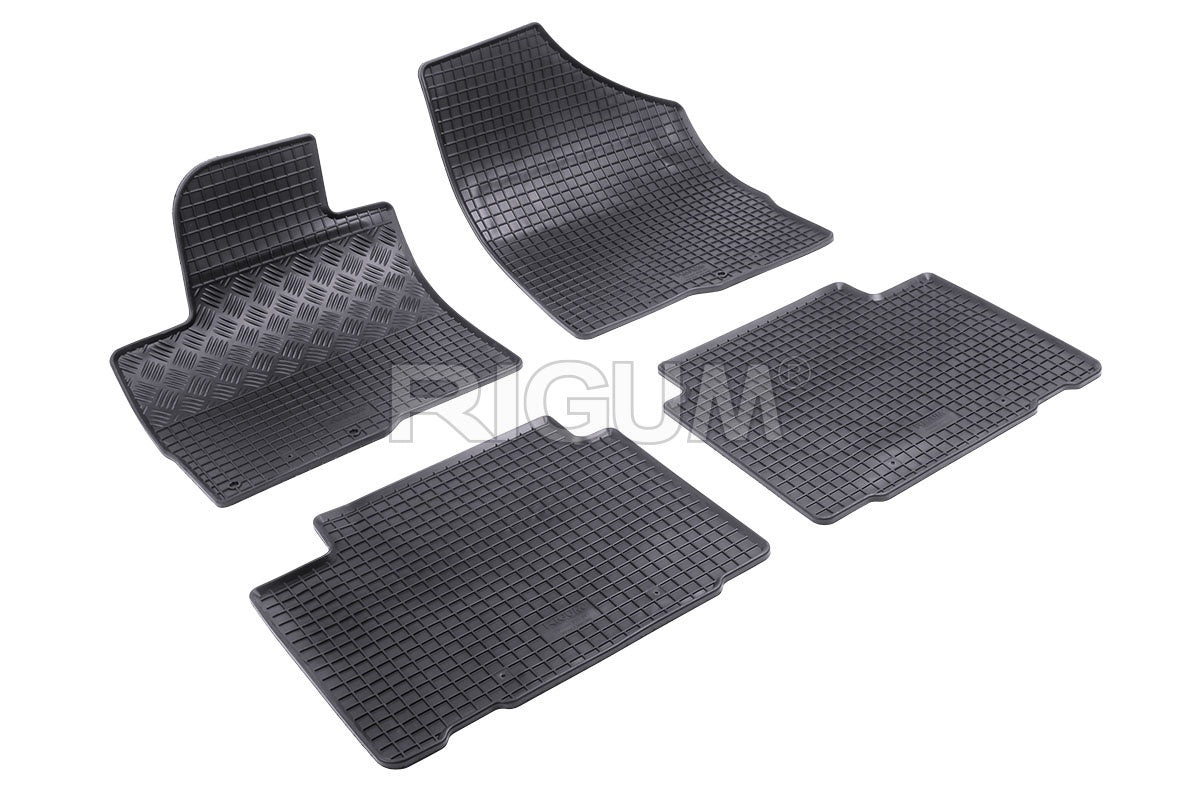 Set 5 covorase auto HYUNDAI IX55 din 2009 - 04.2012, cu covoras tunel median, Caroserie SUV