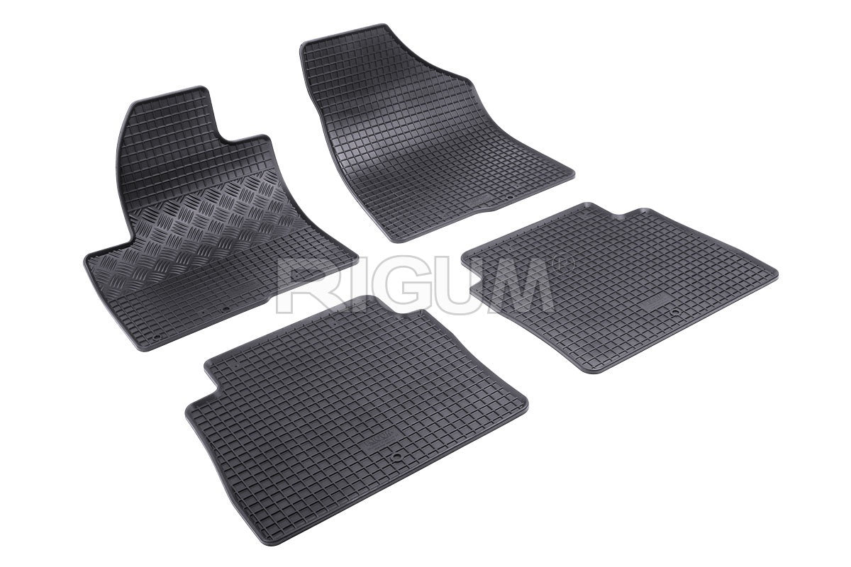 Set 5 covorase auto HYUNDAI SANTA FE II FABRICATIE 04.2006 - 2010, cu covoras tunel median, Caroserie SUV