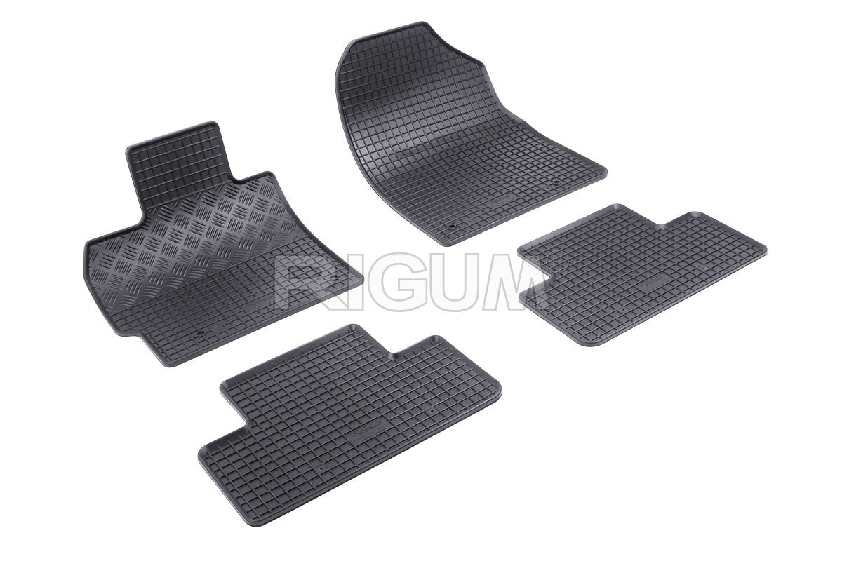 Set 5 covorase auto MAZDA CX -7 din 07.2007 - 08.2012, cu covoras tunel median, Caroserie SUV BENZINA