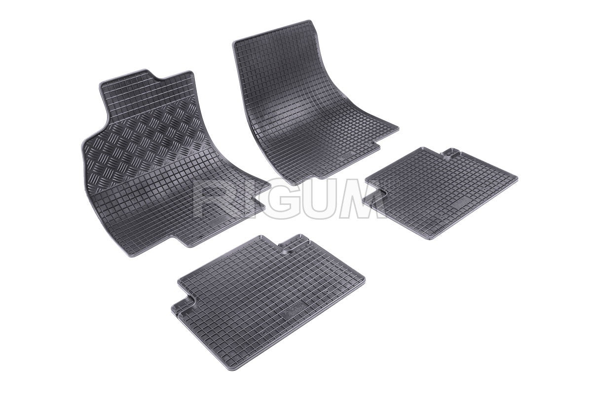 Set 5 covorase auto MERCEDES A-CLASS W169 din 09.2004 - 08.2012, cu covoras tunel median, Caroserie HATCHBACK