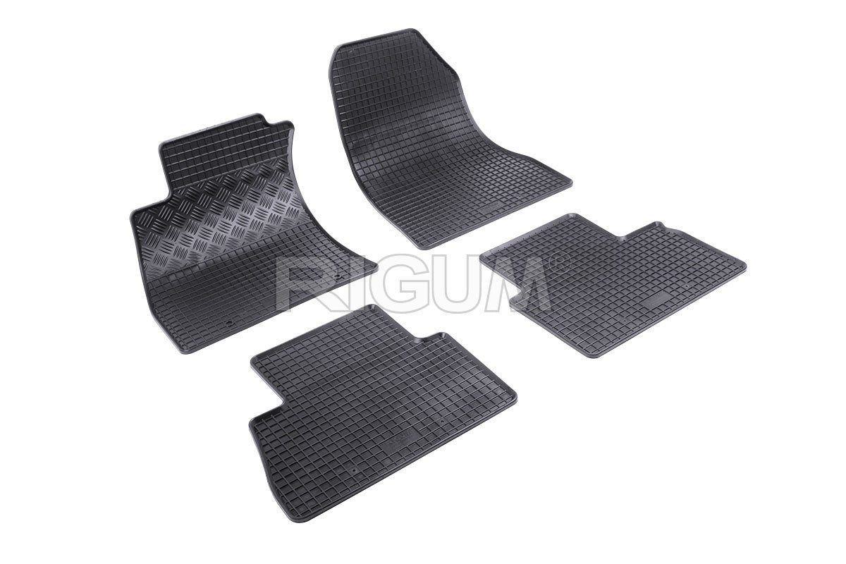 Set 5 covorase auto NISSAN JUKE I din 06.2010 - 05.2014, cu covoras tunel median, Caroserie SUV