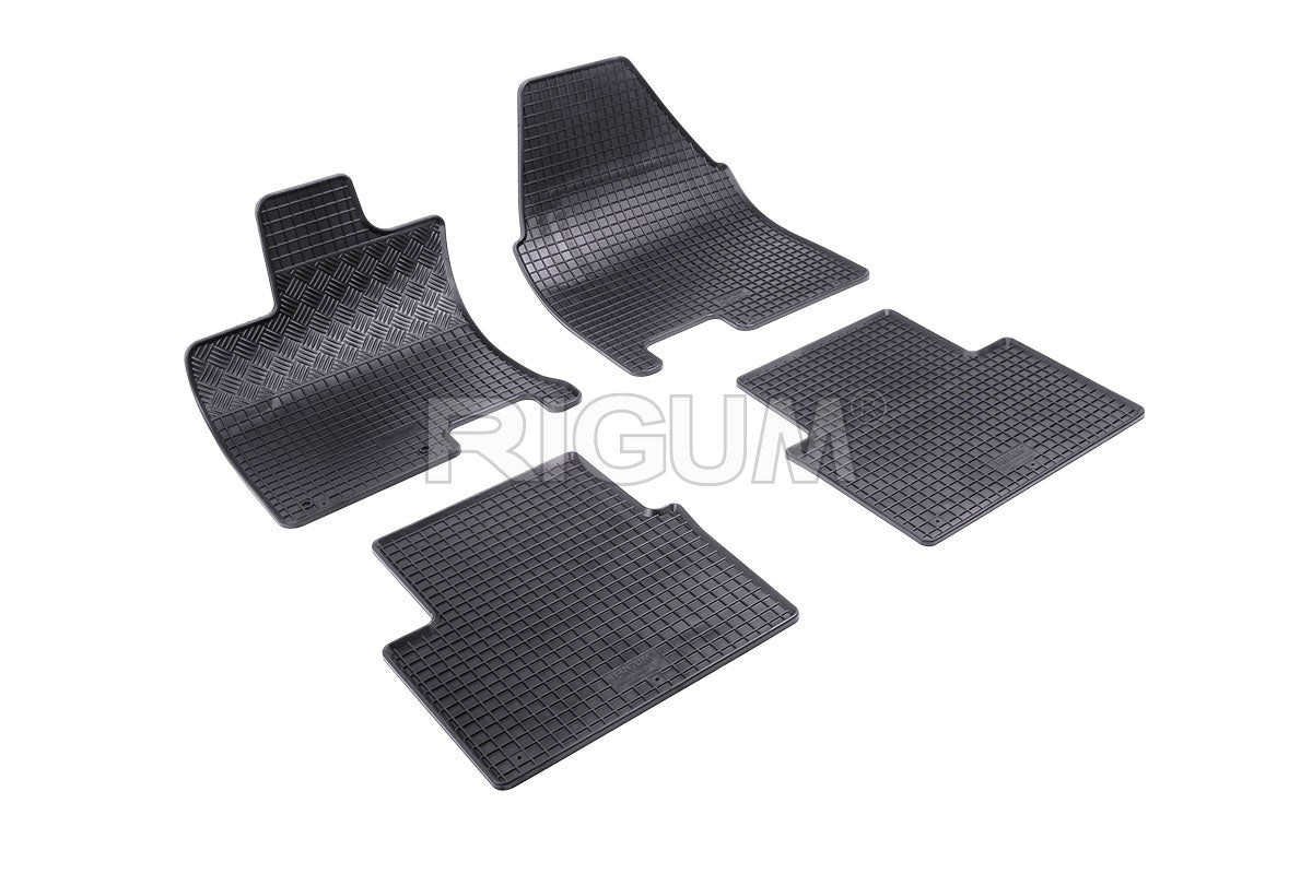 Set 5 covorase auto NISSAN QASHQAI +2 din 10.2008 - 01.2014, cu covoras tunel median, Caroserie SUV