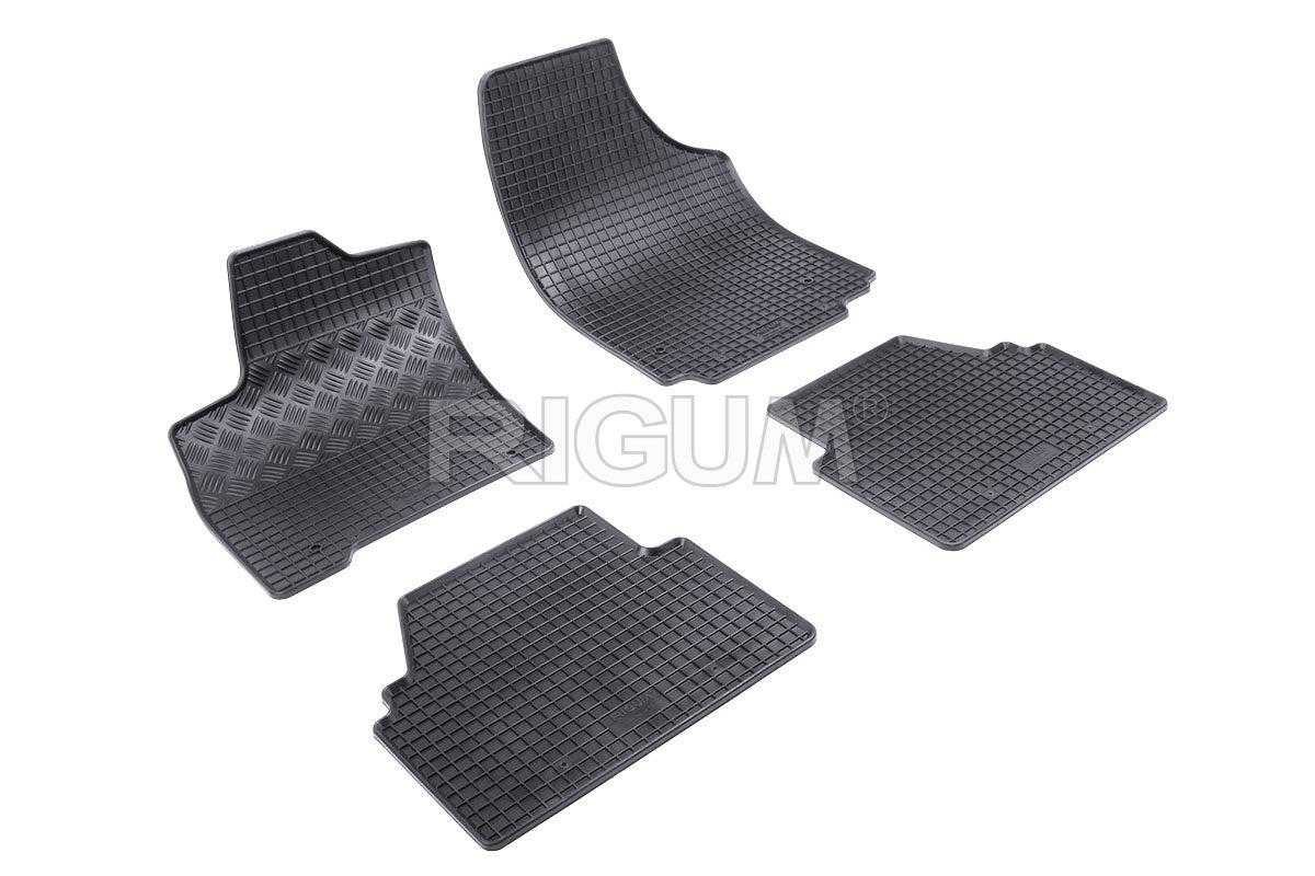 Set 5 covorase auto OPEL MERIVA A din 02.2003 - 2010, cu covoras tunel median, Caroserie VAN