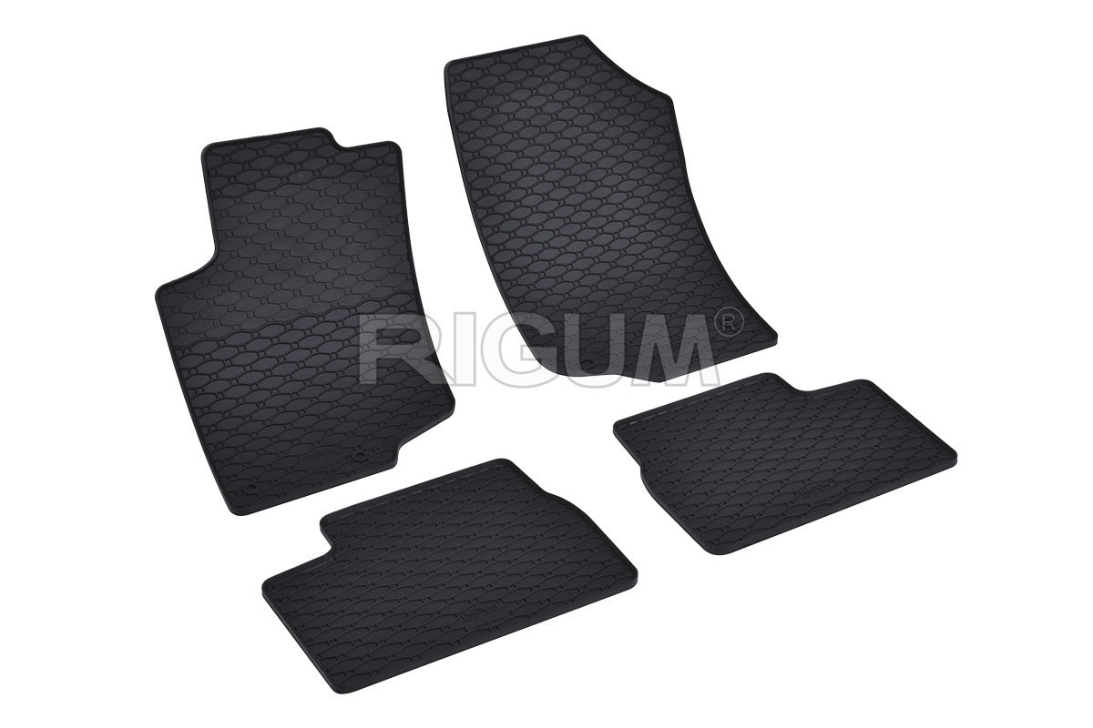 Set 5 covorase auto PEUGEOT 207 din 2007 - 06.2013, cu covoras tunel median, Caroserie COMBI