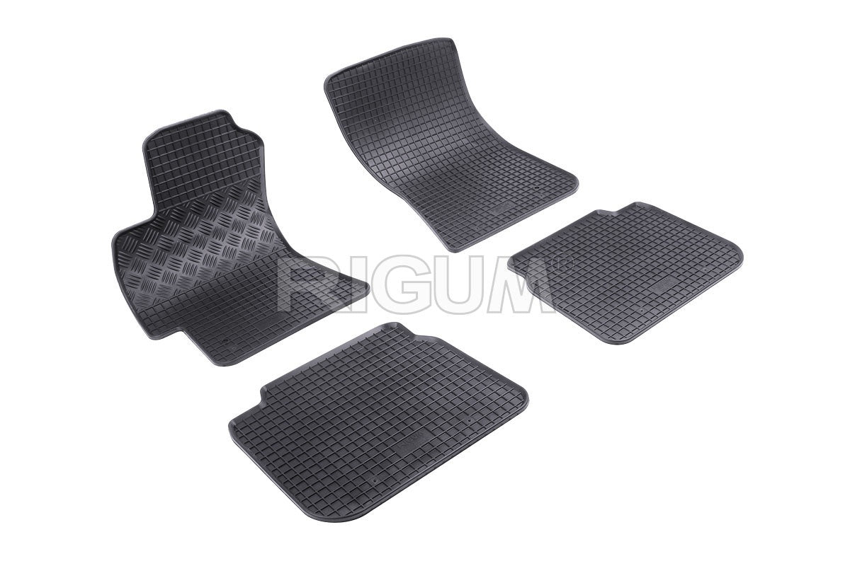 Set 5 covorase auto SUBARU OUTBACK III din 2003 - 2009, cu covoras tunel median, Caroserie COMBI