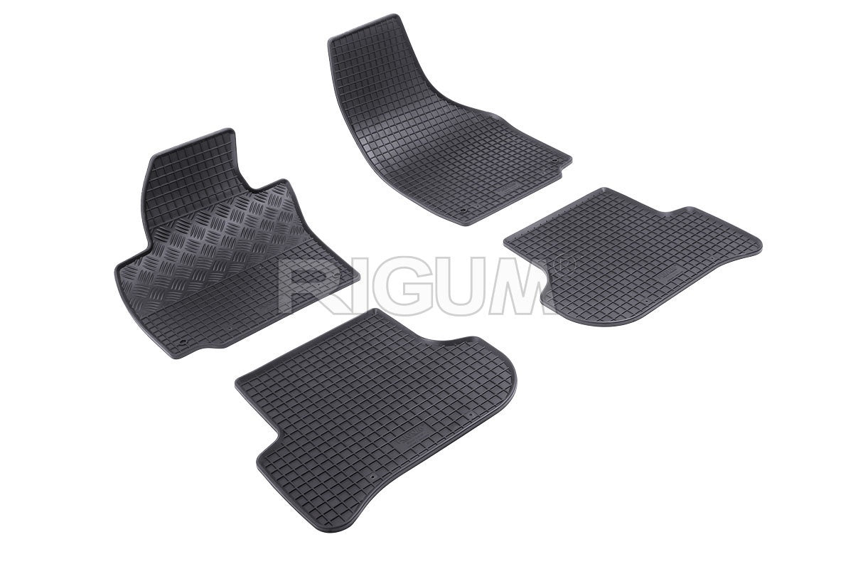 Set Covorase Auto Si Tavita Portbagaj SKODA YETI din 06.2009 - 11.2017, caroserie hatchback, PORTBAGAJ SUPERIOR, ROATA REZERVA NORMALA