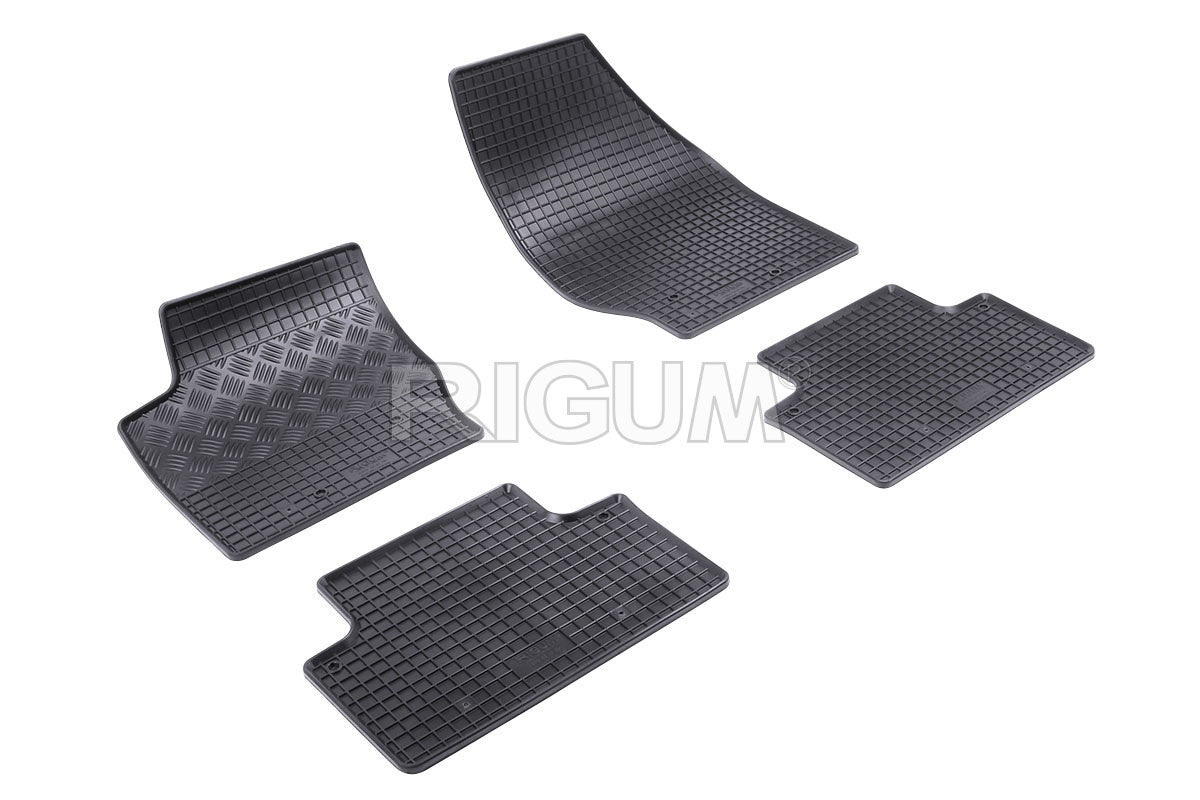 Set 5 covorase auto VOLVO XC 90 I din 2002 - 04.2015, cu covoras tunel median, Caroserie SUV