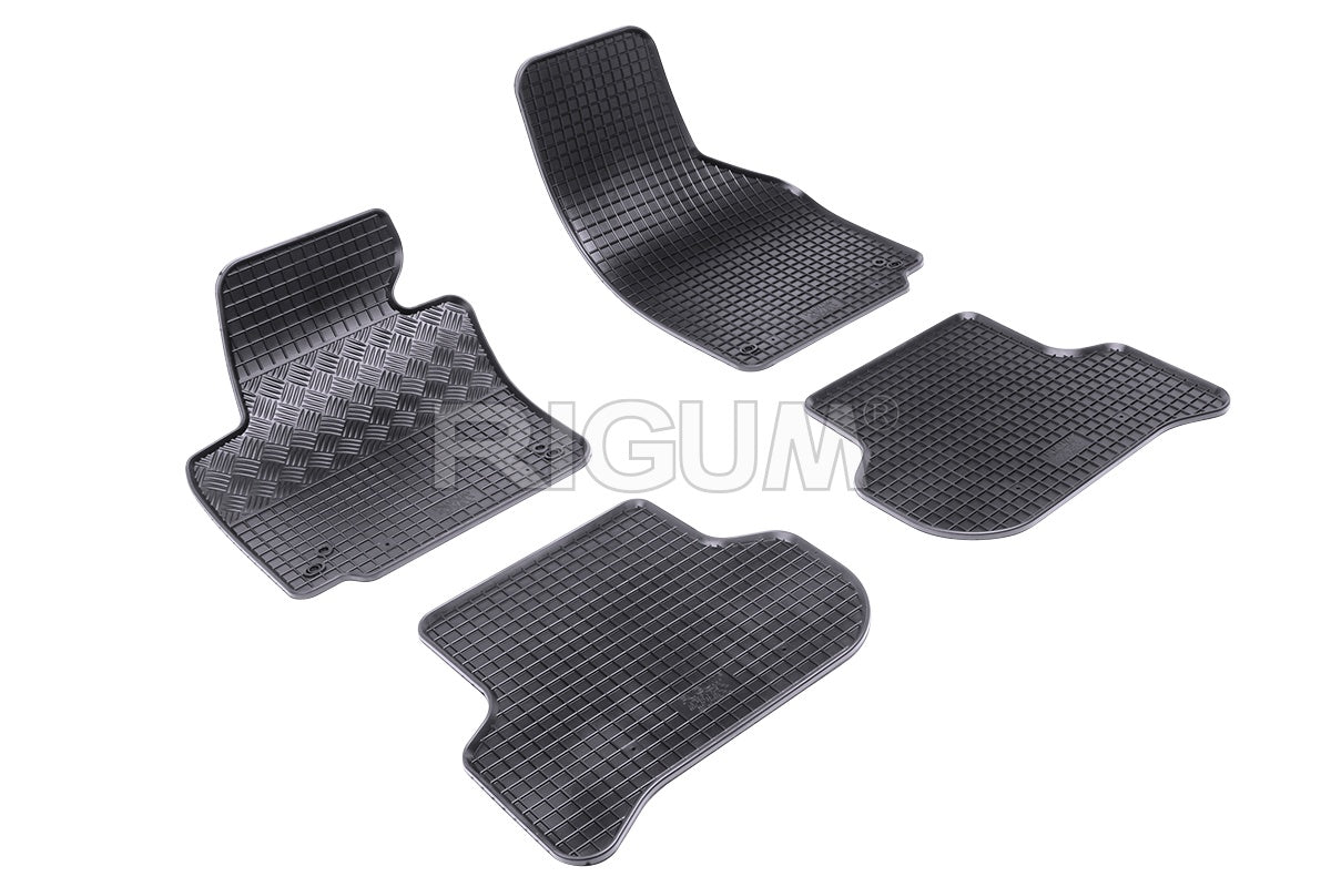 Set 5 covorase auto SEAT TOLEDO III din 2004 - 2010, cu covoras tunel median, Caroserie HATCHBACK