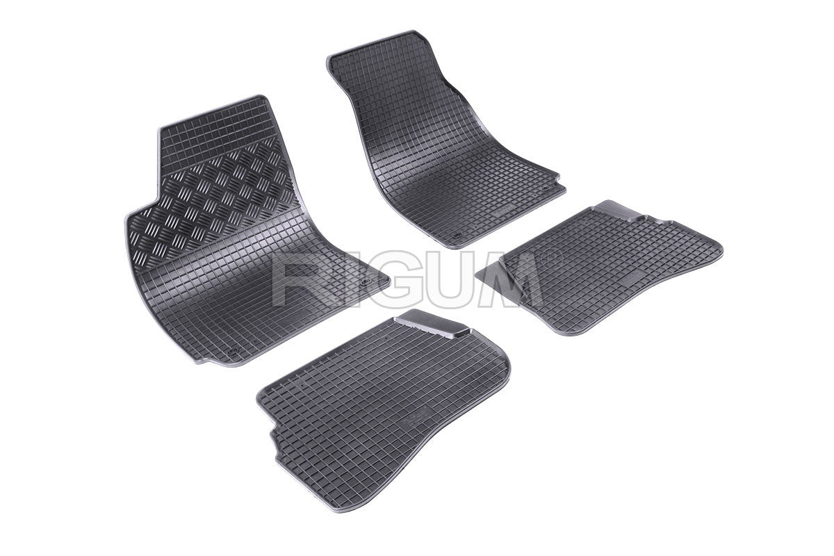 Set 5 covorase auto VOLKSWAGEN PASSAT B5 din 10.1996 - 2005, cu covoras tunel median, Caroserie SEDAN