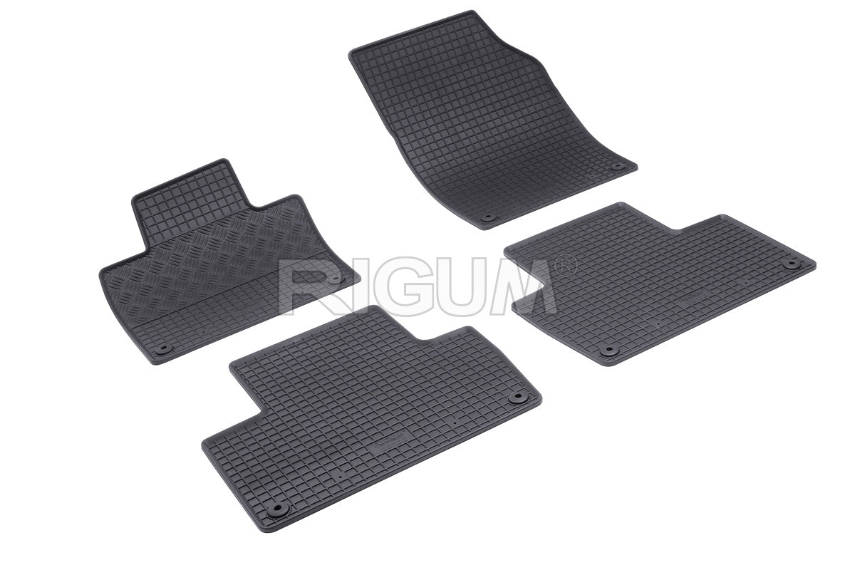 Set 5 covorase auto VOLVO XC90 II FABRICATIE 05.2015 - 2026, cu covoras tunel median, Caroserie SUV