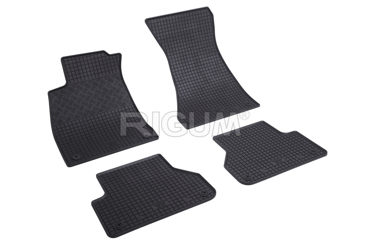 Set 5 covorase auto AUDI A5 II din 10.2016 - 2026, cu covoras tunel median, Caroserie SPORTBACK