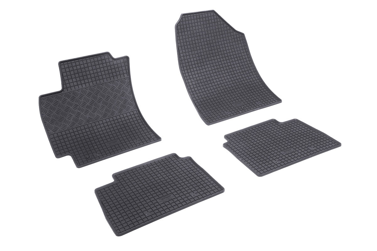Set 5 covorase auto HYUNDAI ELANTRA VI din 03.2016 - 12.2020, cu covoras tunel median, Caroserie SEDAN