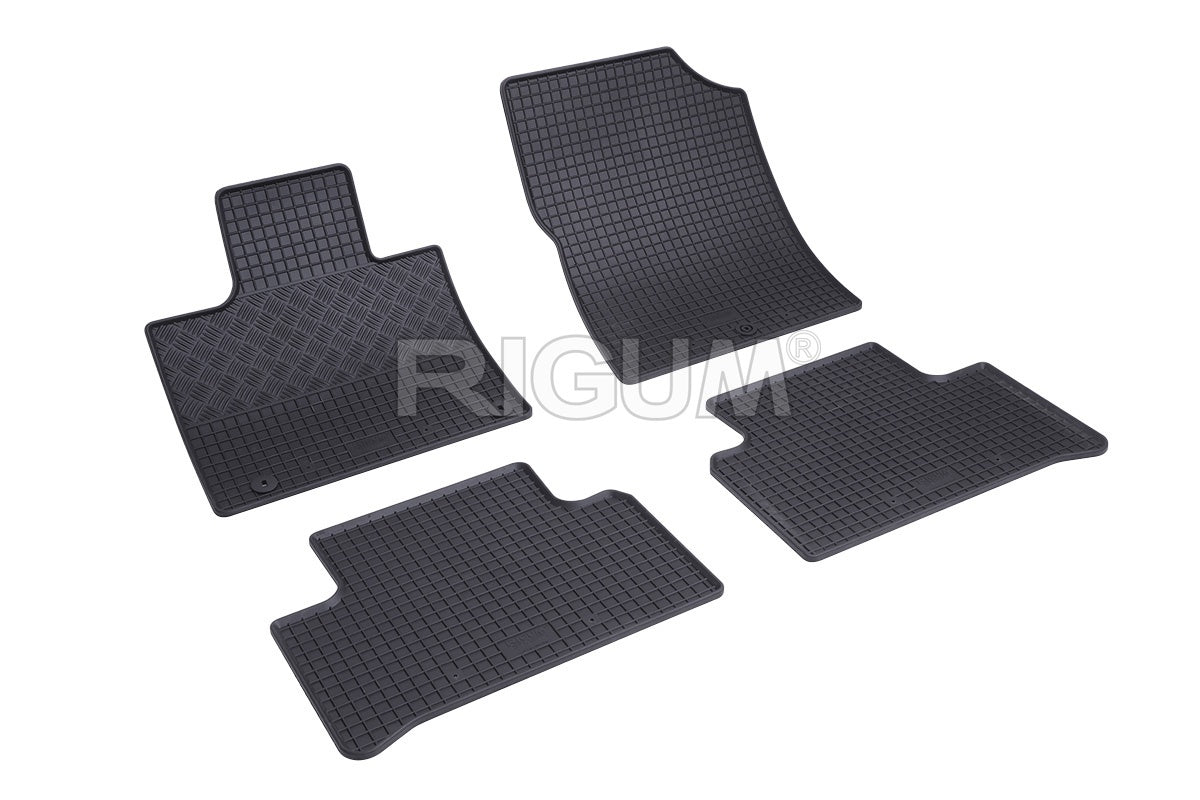 Set 5 covorase auto KIA SORENTO IV PHEV FABRICATIE 01.2021 - 2026, cu covoras tunel median, Caroserie SUV