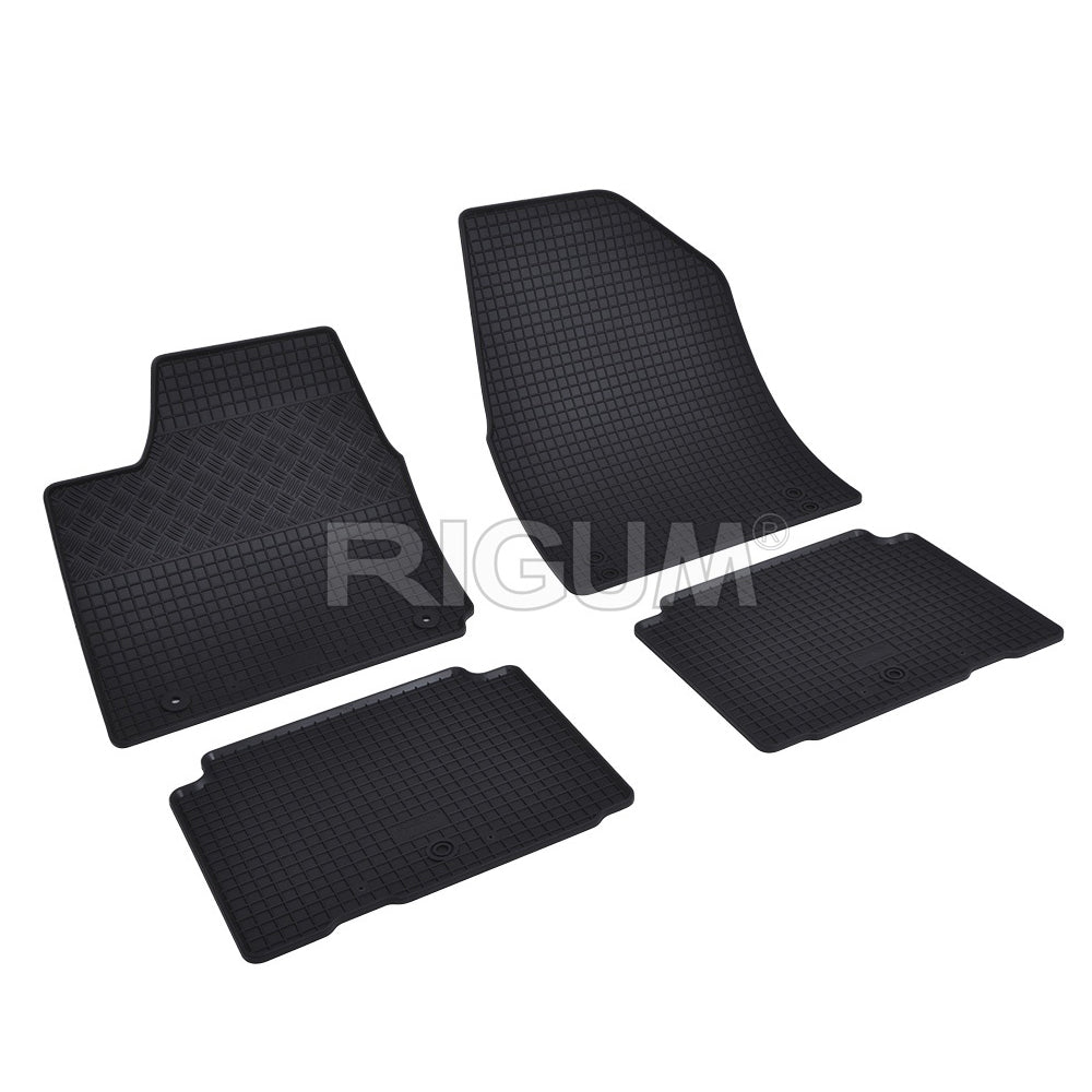 Set 5 covorase auto HYUNDAI IONIQ 5 din 2021 - 2026, cu covoras tunel median, Caroserie HATCHBACK