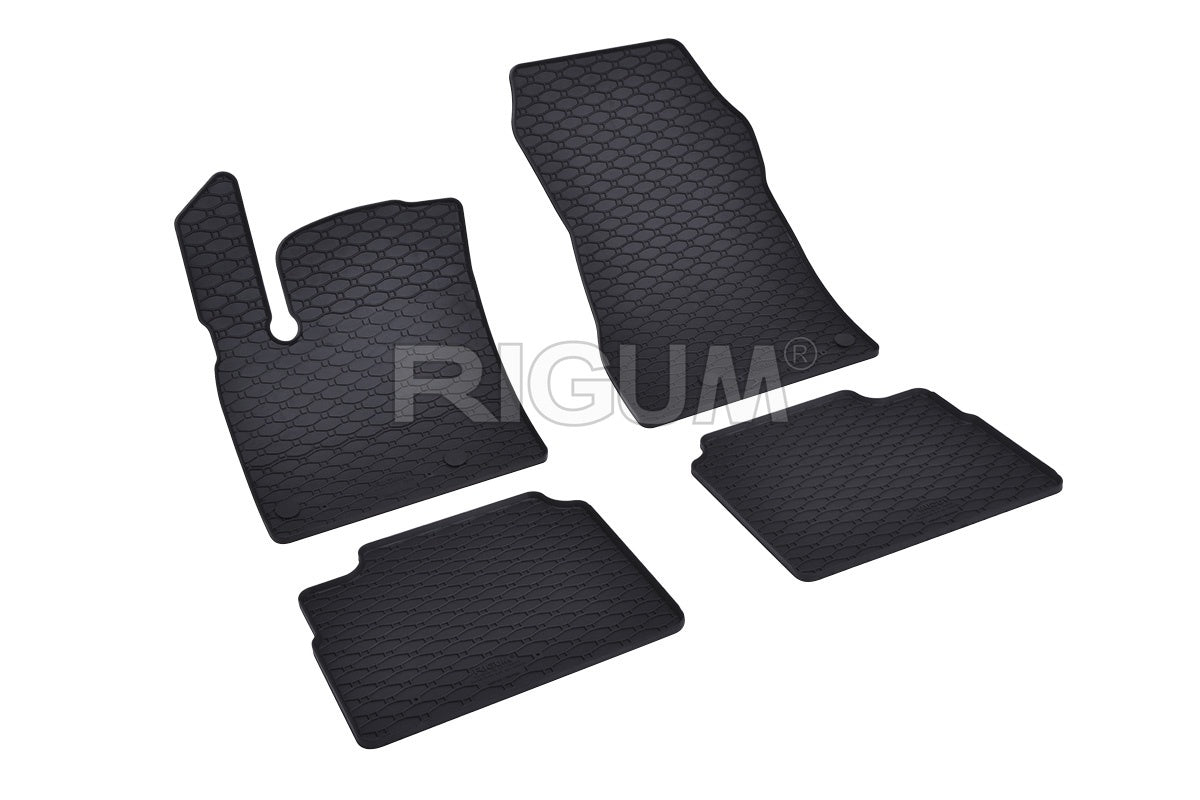 Set 5 covorase auto NISSAN X-TRAIL NISSAN MHEV din 2023 - 2026, cu covoras tunel median, Caroserie SUV