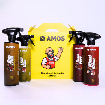 AMOS LTHR Vibe - Îngrijire Premium pentru Suprafețe din Piele Auto 500 ml