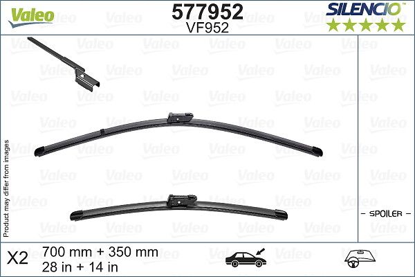 Lamela Stergator Ford Fiesta, fabricatie 2017+, caroserie Hatchback | STV577952