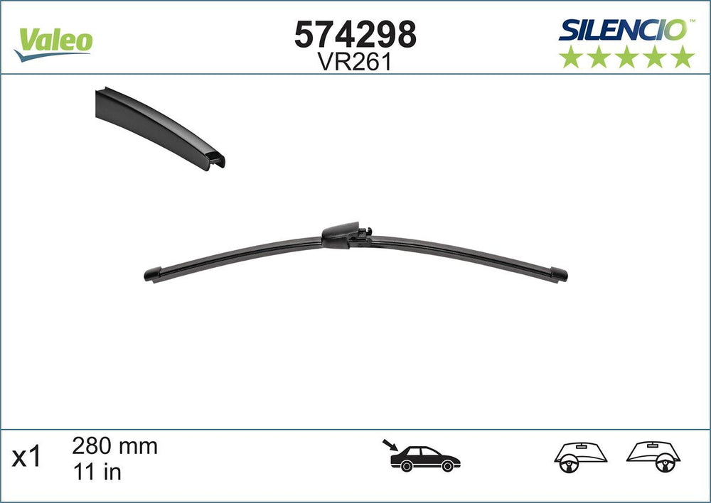 Lamela Stergator Volkswagen Passat B6, fabricatie 2005-2011, caroserie Combi | STV574298