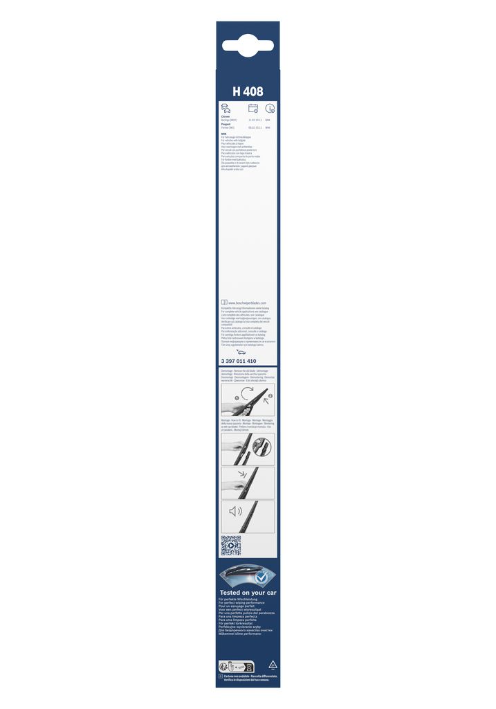 Lamela Stergator Citroen Berlingo I, fabricatie 1996-2011, caroserie Minivan | STB3397011410