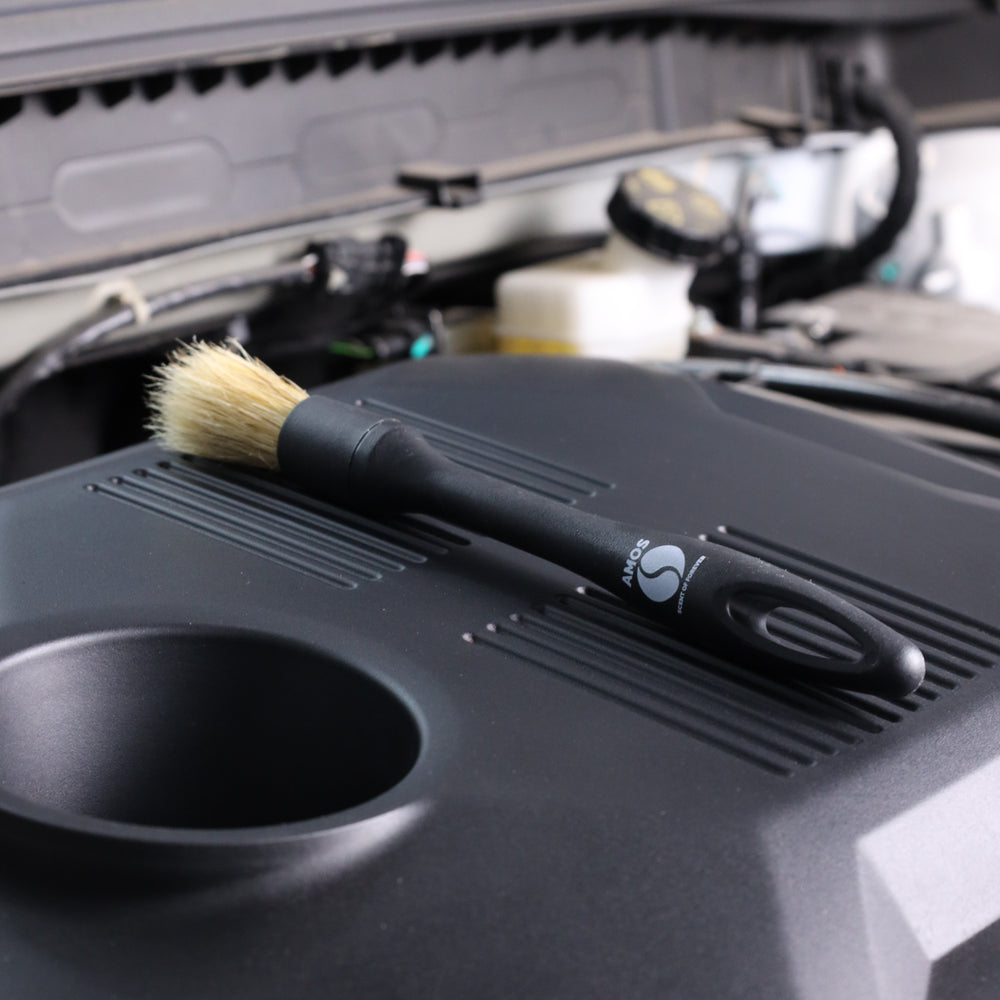 Pensulă Detailing Auto - Păr Natural de Mistreț