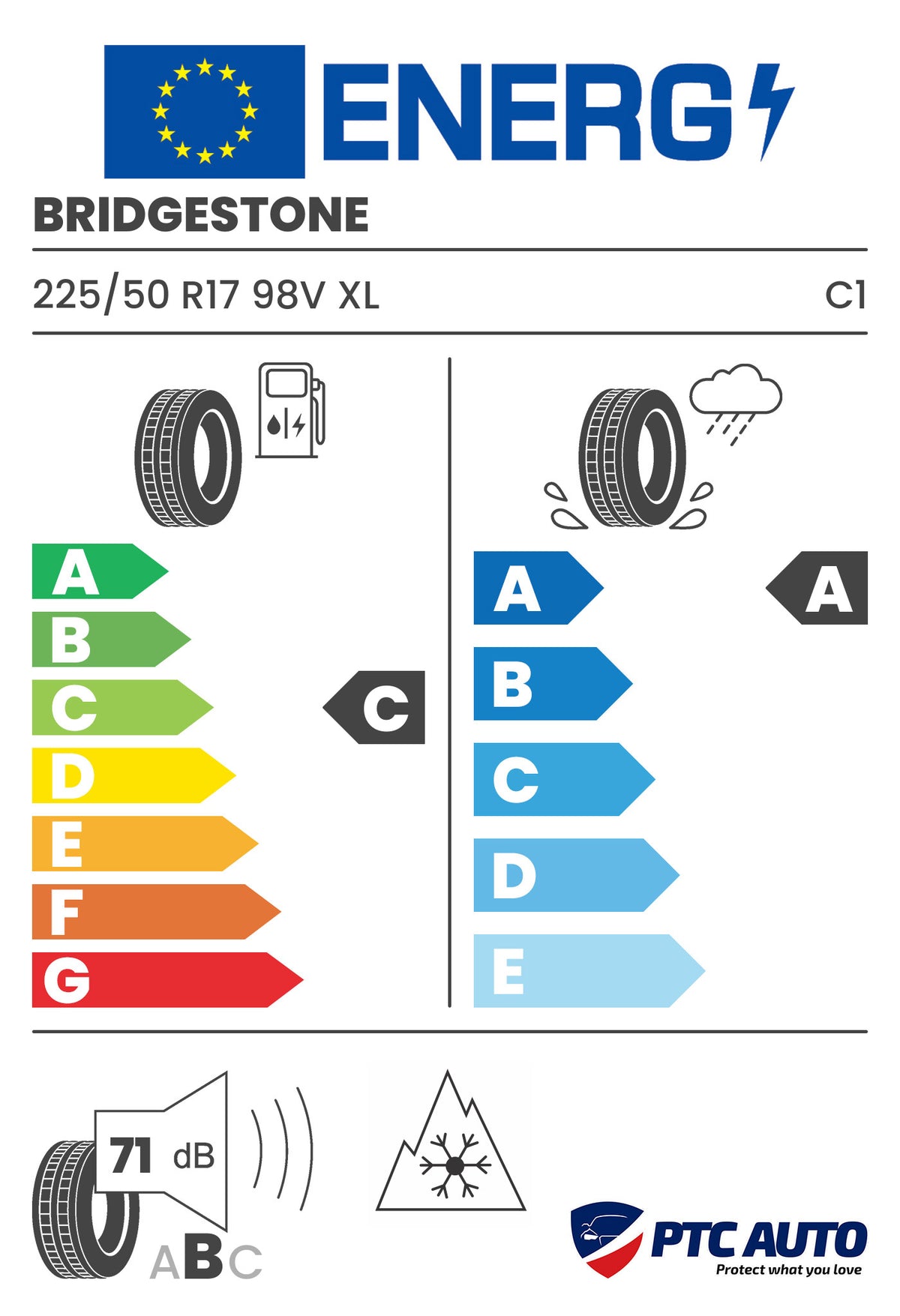 Anvelopa Iarna Bridgestone 225/50 R17 BLIZZAK LM005 98V