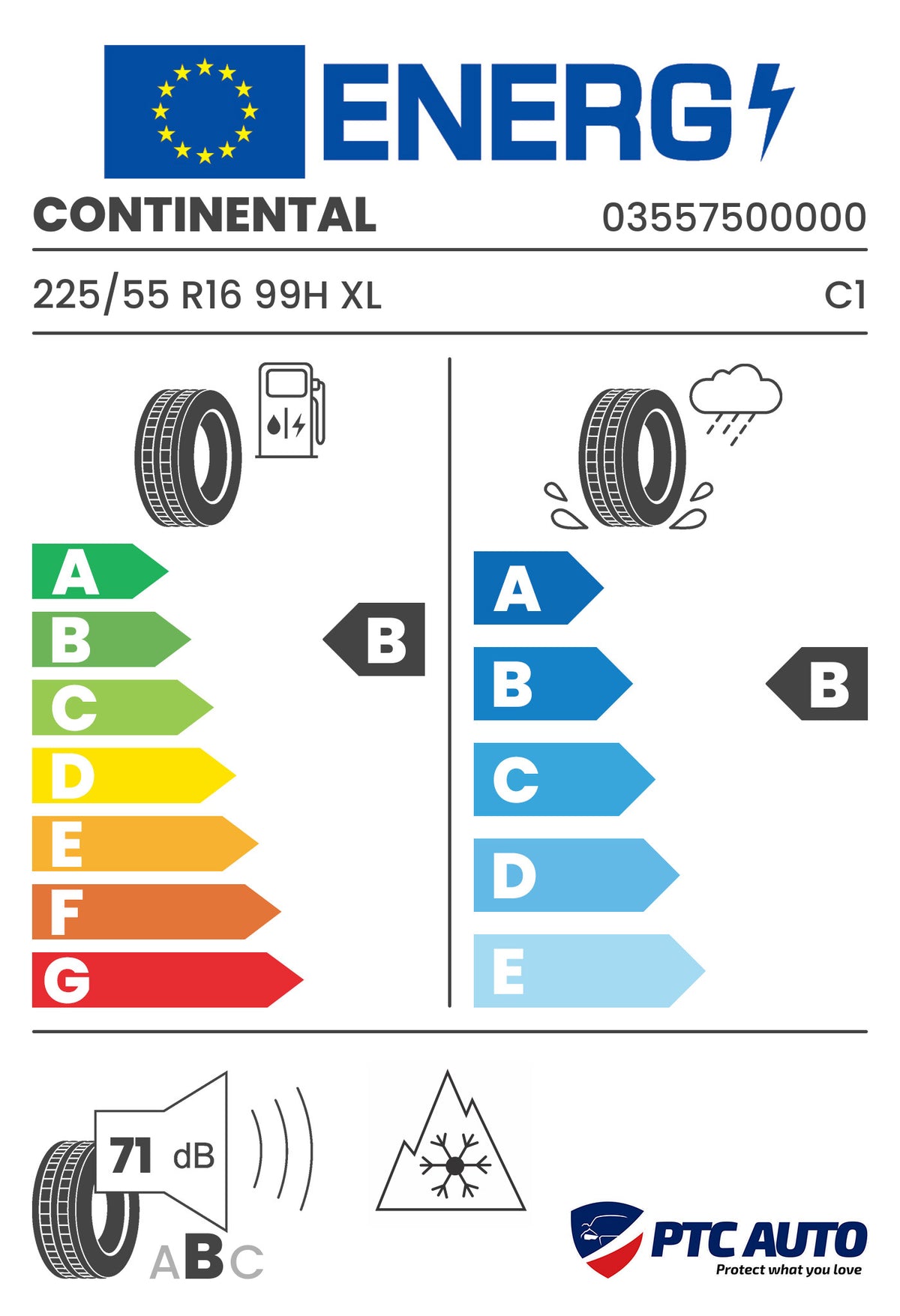 Anvelopa Iarna Continental 225/55 R16 99H XL