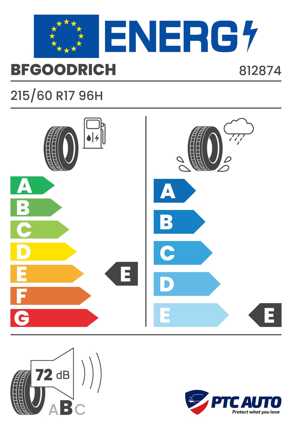 BFGOODRICH 215/60 R17 96H TRAIL-TERRAIN T/A M+S 3PMSF (E-E-B[72])(4x4 All Season)