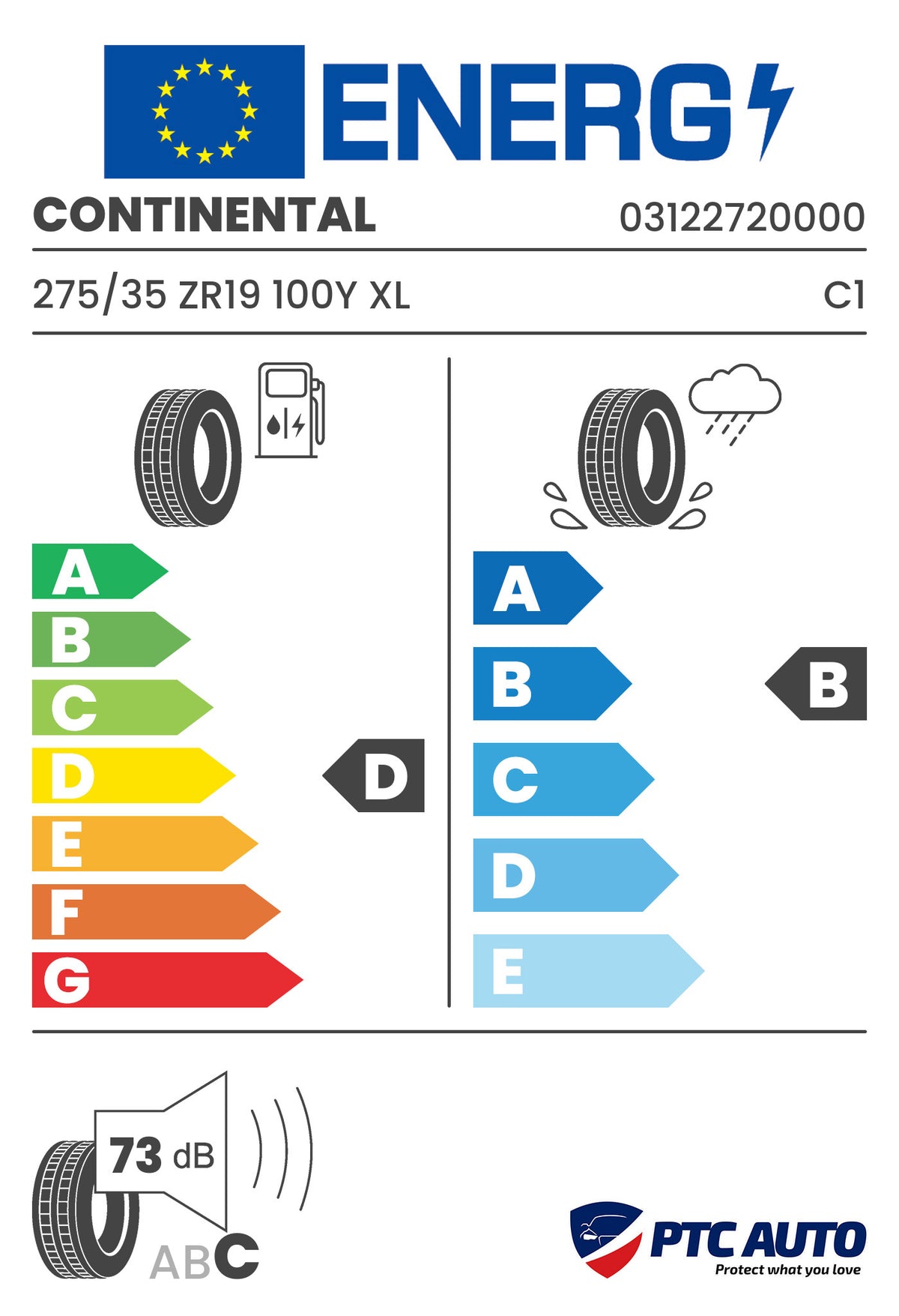 Anvelopa Vara Continental 275/35 R19 100Y XL