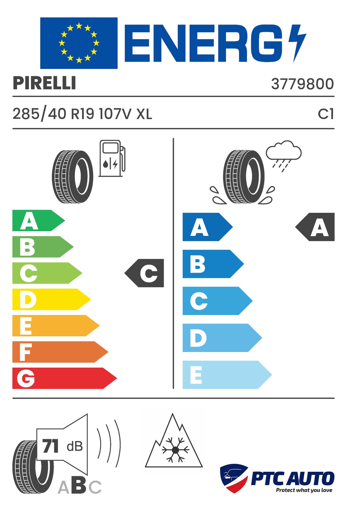 Anvelopa Iarna Pirelli 285/40 R19 107V XL