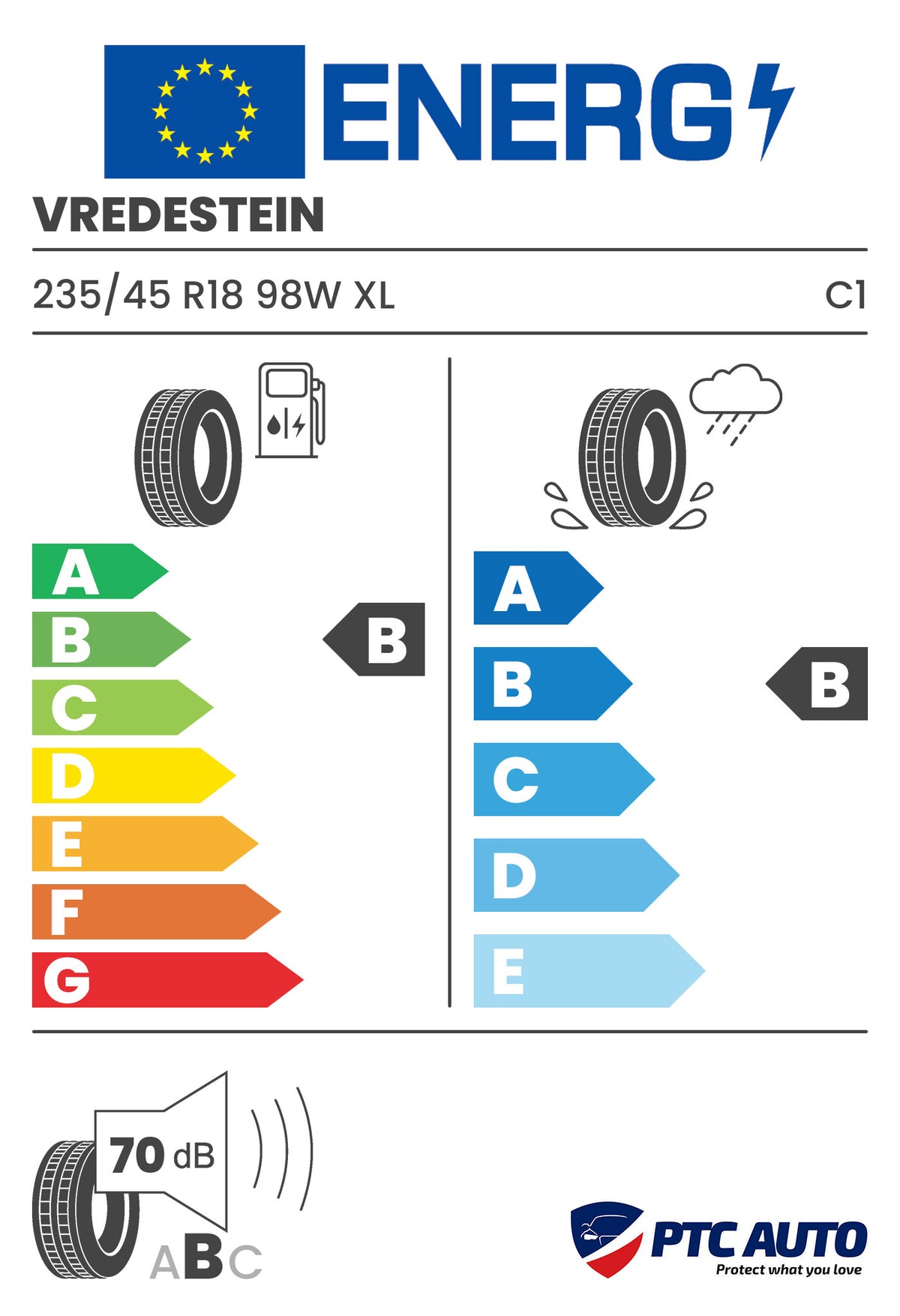 Anvelopa All Season Vredestein 235/45 R18 QUATRAC PRO 98W XL