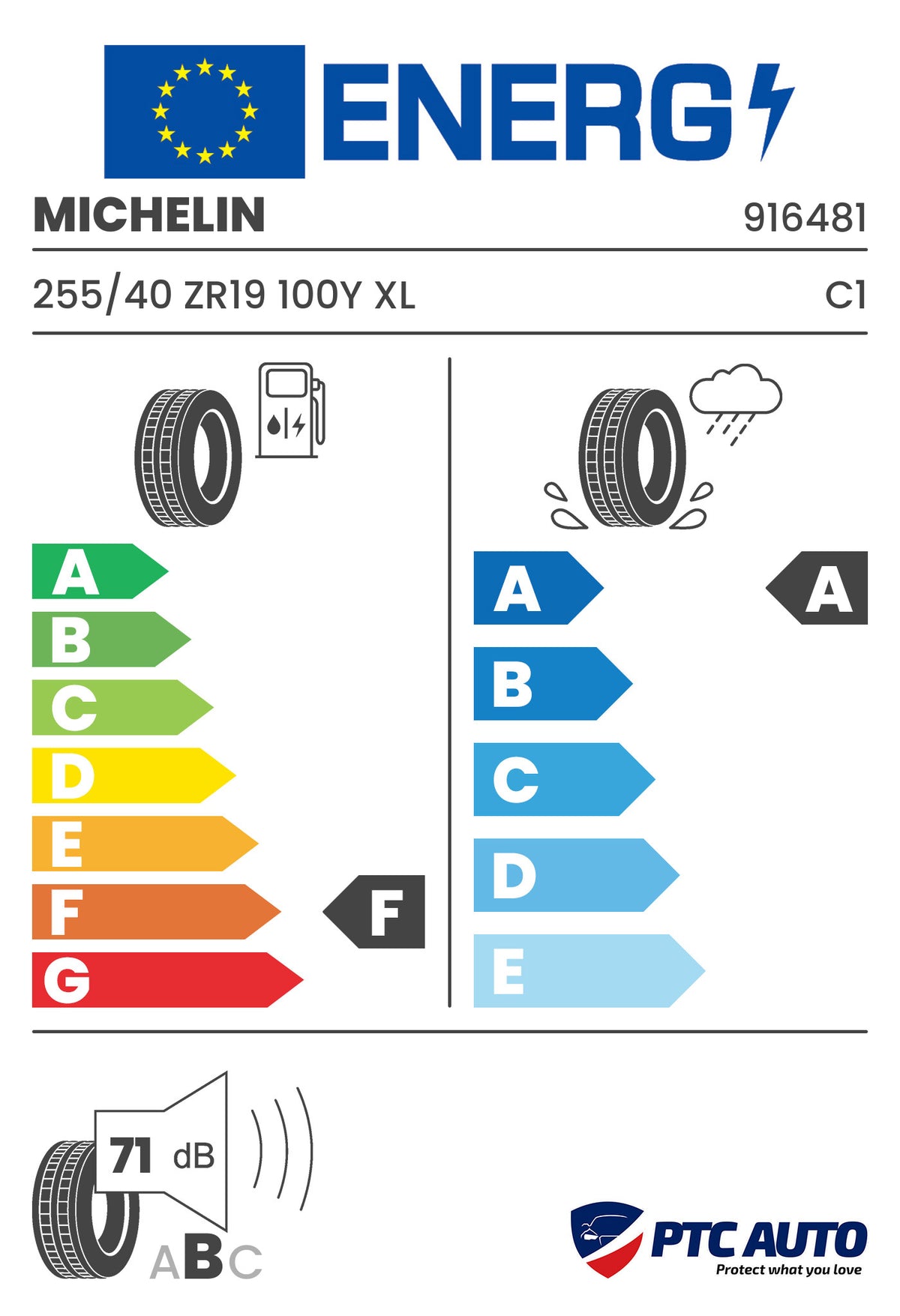 Anvelopa Vara Michelin 255/40 ZR19 PILOT SUPER SPORT 100Y XL