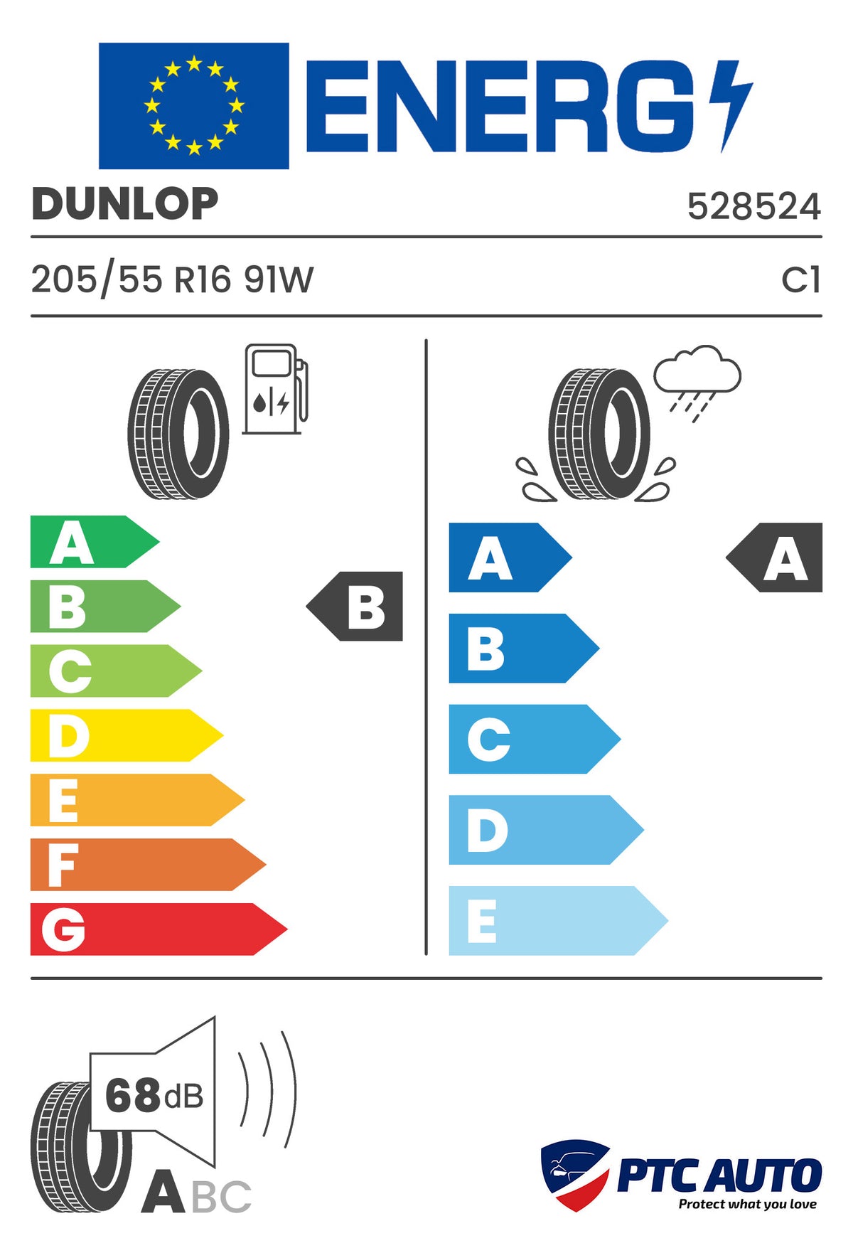 Anvelopa Vara Dunlop 205/55 R16 91W