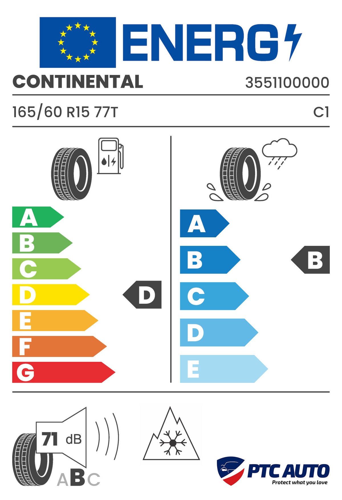 Anvelopa Iarna Continental 165/60 R15 WinterContact TS 860 77T