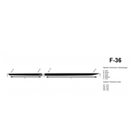 Bandouri laterale Mazda CX -3, an fabricatie 06.2015 - 12.2021, caroserie suv | F-36