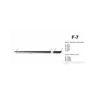 Bandouri laterale BMW Seria 7 E66, an fabricatie 09.2001 - 2008, caroserie sedan | F-7