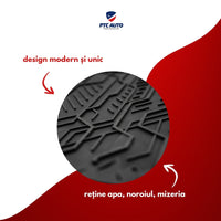 Covorase cauciuc fata BMW Seria 1 E82, an fabricatie 2007 - 2013, caroserie coupe (2buc) | ND0662