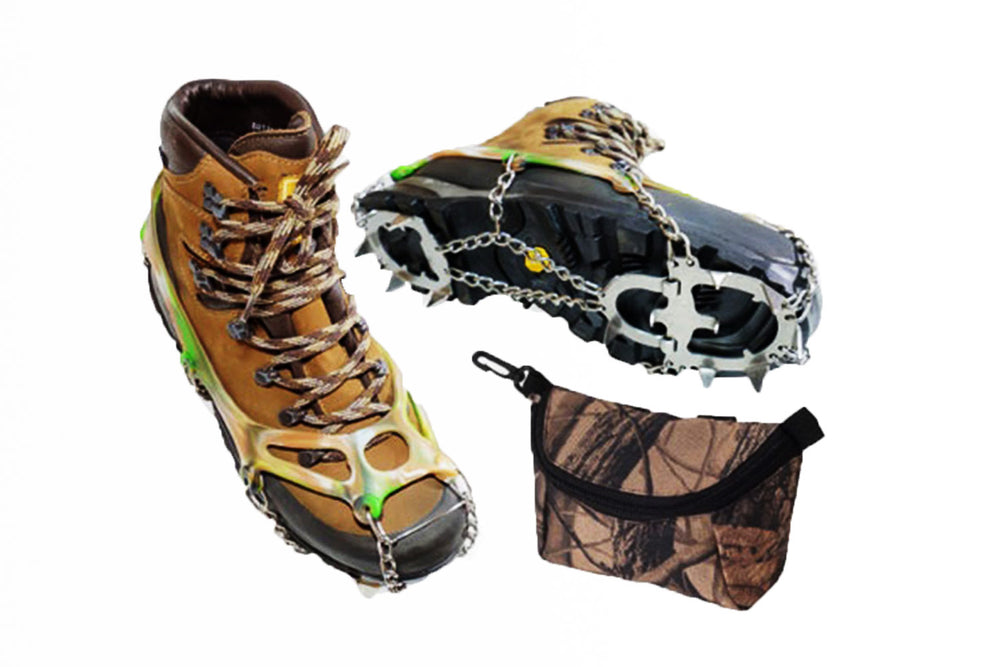Crampoane antialunecare Veriga CAMOUFLAGE pentru incaltaminte  - marimea XXL (48 - 50)