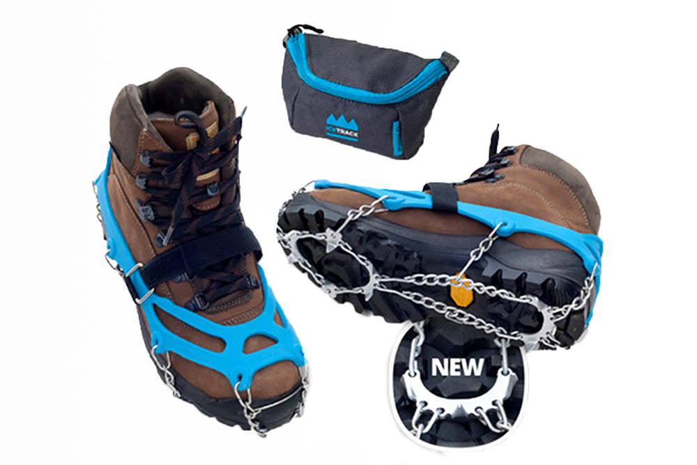 Crampoane antialunecare Veriga ICE TRACK NEW pentru incaltaminte  - marimea S(33-36)