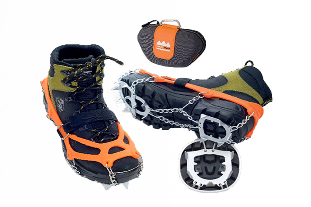 Crampoane antialunecare Veriga MOUNT TRACK pentru incaltaminte  - marimea S (33-36)