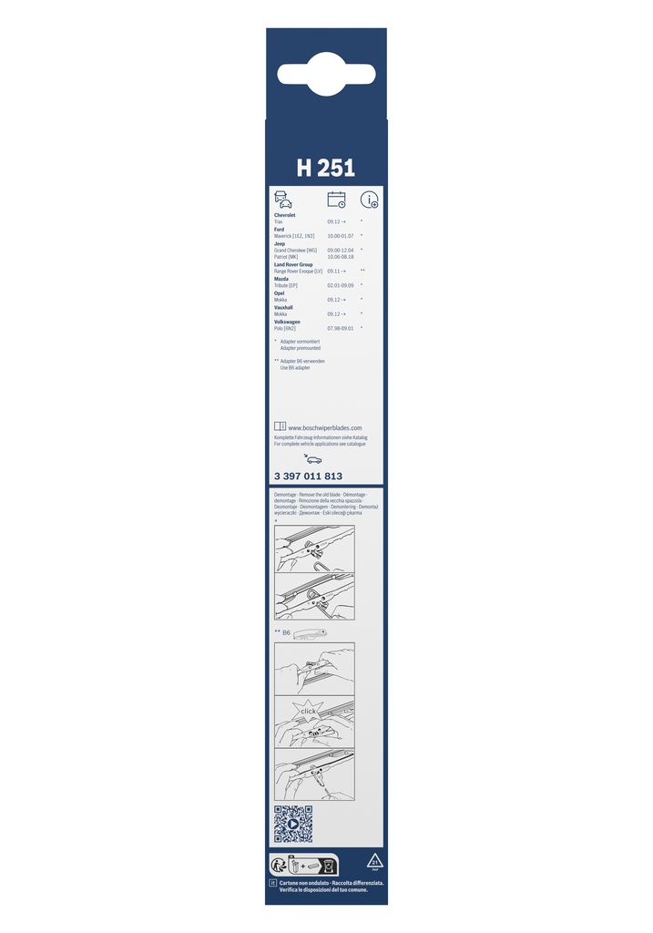 Lamela Stergator Land Rover Range Rover Evoque L538, fabricatie 2011-2019, caroserie SUV | STB3397011813