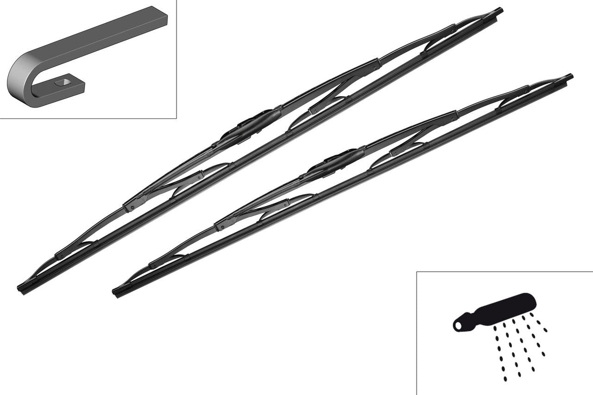 Lamela Stergator Mercedes V-Class, fabricatie 1996-2003, caroserie Minivan | STB3397001725