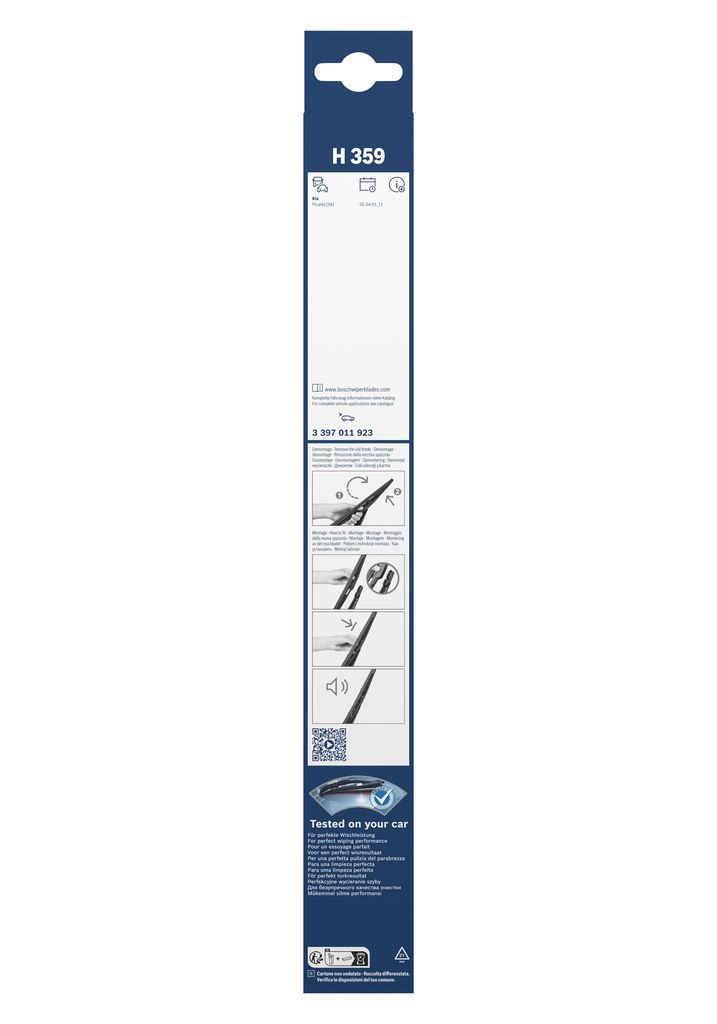 Lamela Stergator Kia Picanto I, fabricatie 2004-2011, caroserie Hatchback | STB3397011923