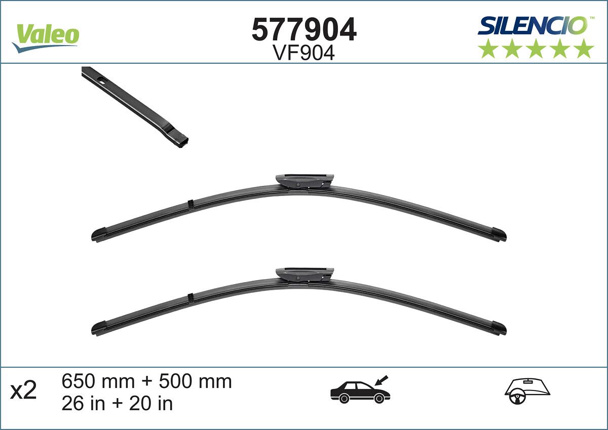 Lamela Stergator Toyota ProAce I, fabricatie 2016-2025, caroserie Minivan | STV577904