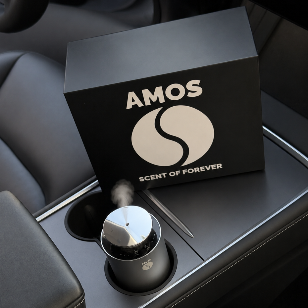 PACHET AMOS ONE Difuzor Smart + 6 parfumuri cadou