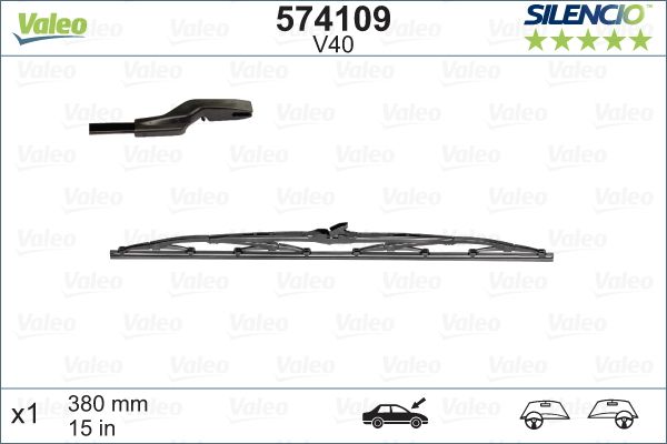 Lamela Stergator Ford Focus, fabricatie 2004-2012, caroserie Hatchback | STV574109